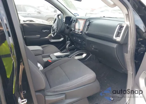 2022 Nissan Frontier Sv 4X2 z USA, uszkodzony, nr VIN 1N6ED1EJXNN624252